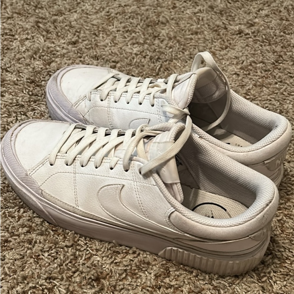 Nike White Athletic Shoes